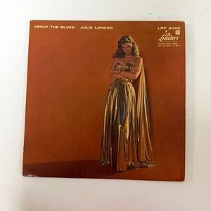 Vintage Vinyl Record Julie London About the Blues LP Liberty Jazz Vocal